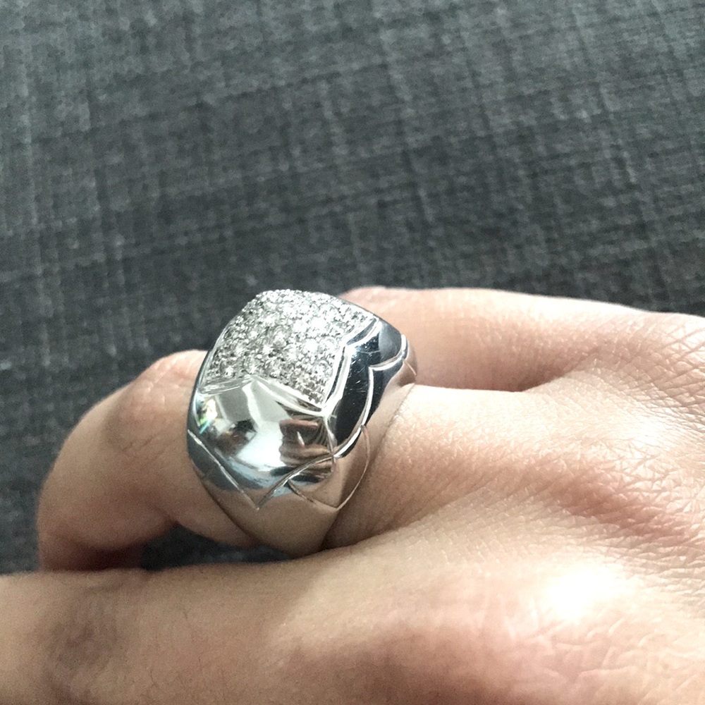 Bvlgari pyramid ring